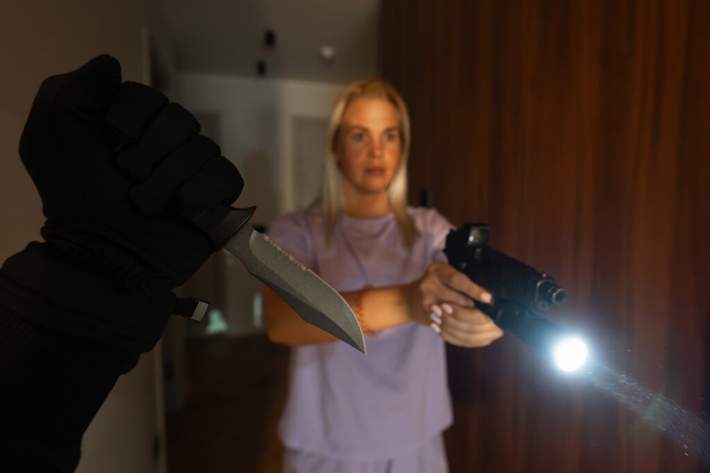 flashlight for self-defense