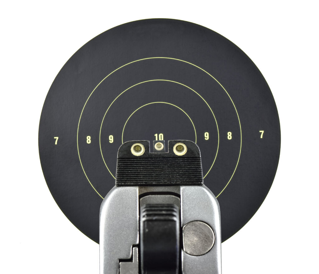 handgun sight picture