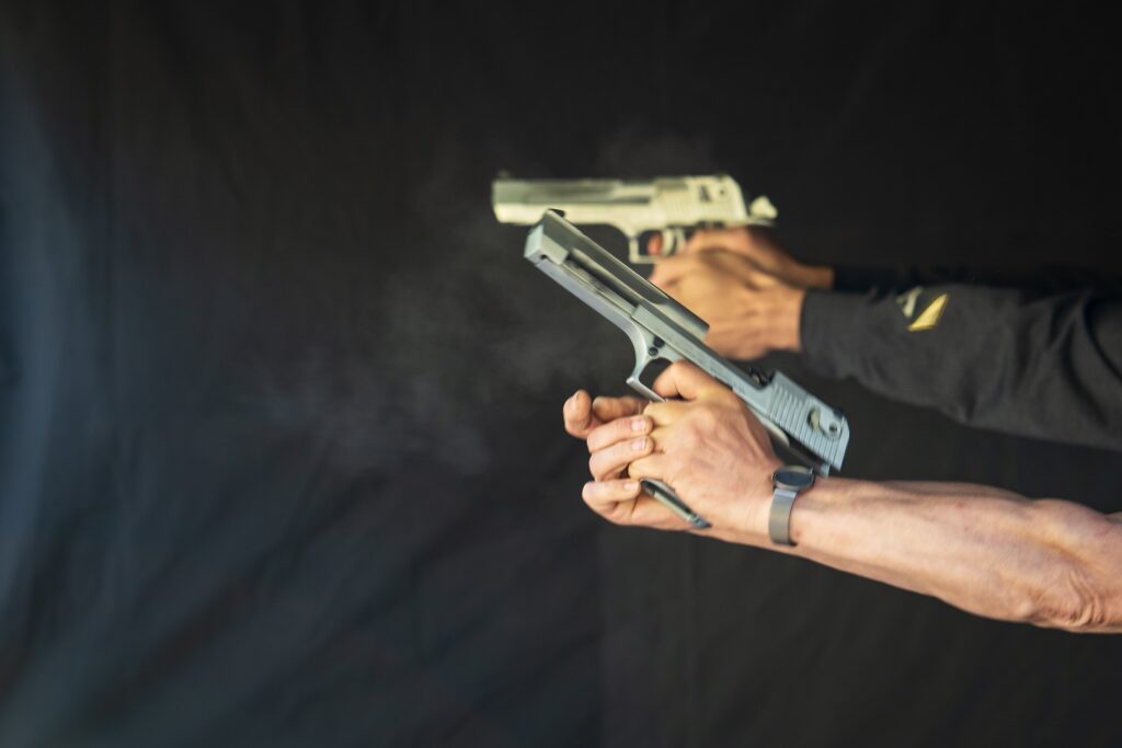 Pistol fundamentals muzzle control